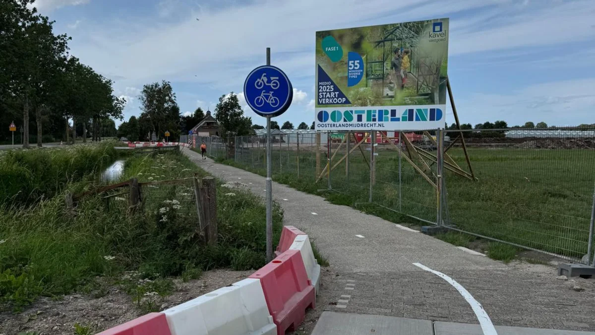 Oosterlandweg: veiliger oversteken door aangepaste fietsrouting